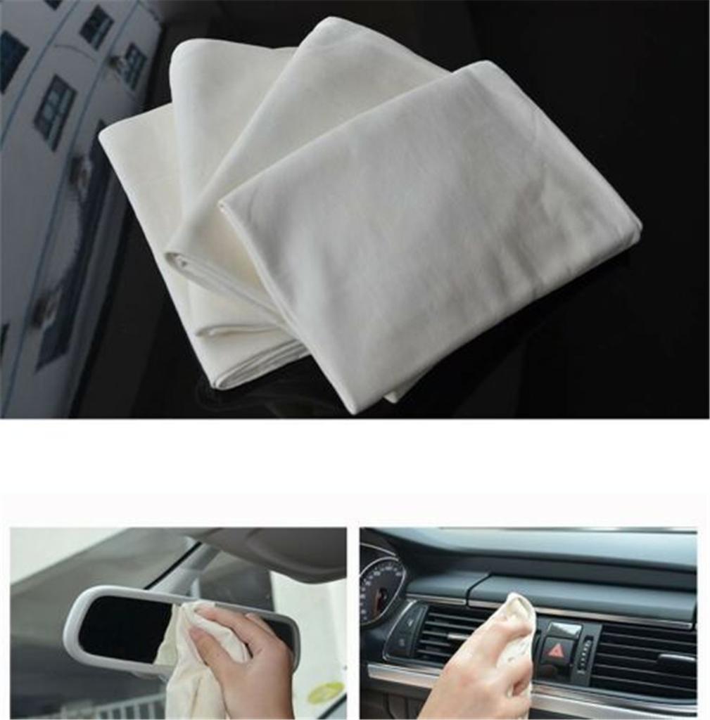 New 50 X 80cm Chamois Leather Universal Car Cleaning Towels Drying Washing Cloth