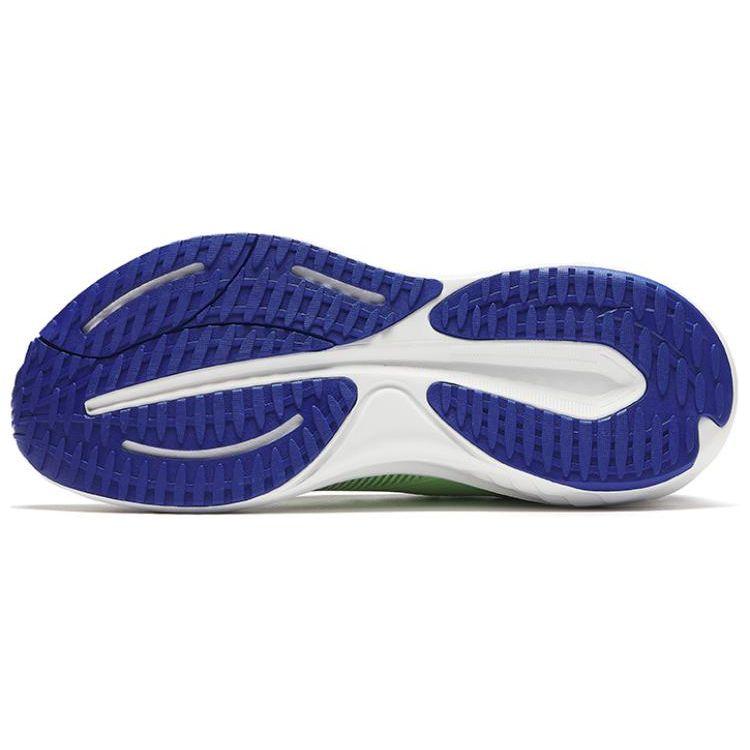 Anta Linfeng Shock Absorption Non-Slip Low-Top Running Shoes Men Sneakers White Green Blue 912425530-2