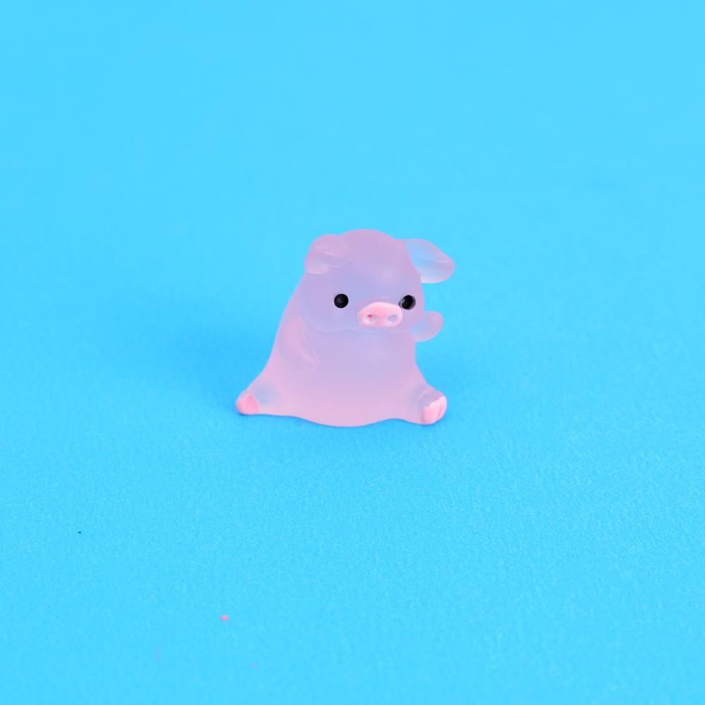 6 Stück niedliche Cartoon-Schwein-Auto-Ornamente, Auto-Innendekoration, Dekorationszubehör