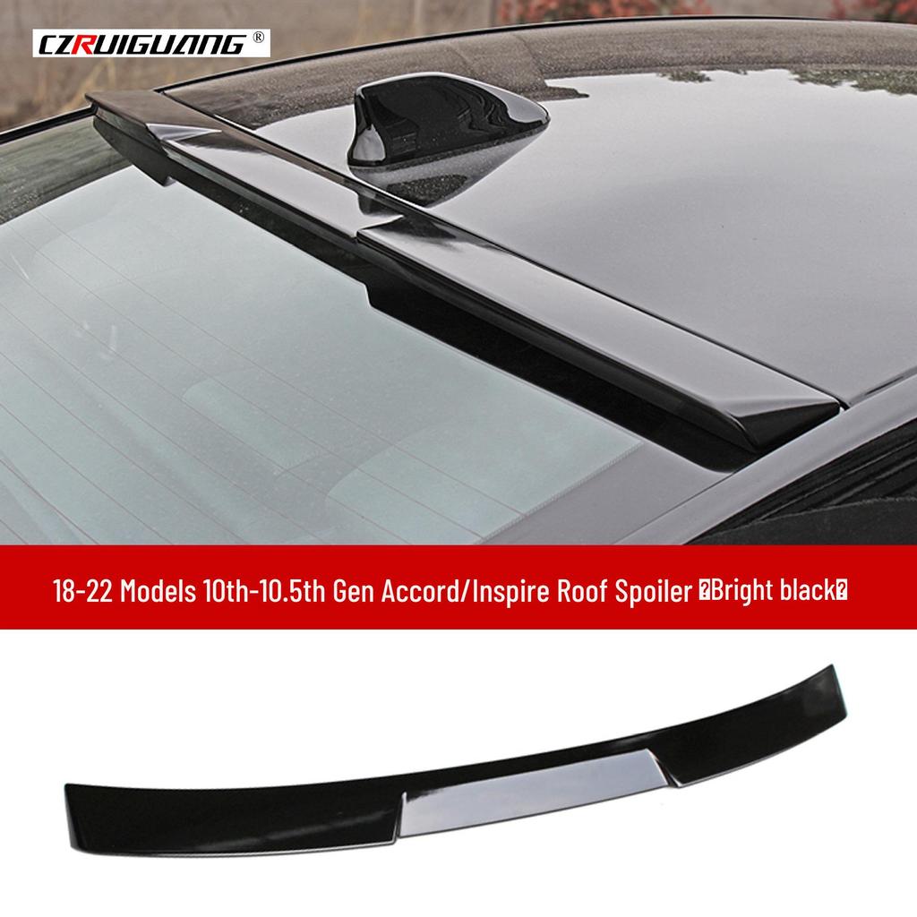 Compatible with 19 Honda Inspire/Accord Models: Front Lip, Side Skirts, Rear & Top Spoilers, Louvers Body Kit.
