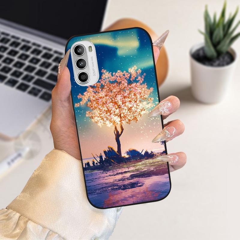 Cartoon Animal Cases For Motorola G52 4G Bumper Cover On Moto G82 G71s 5G Soft Silicon Phone Case For Motorola G 82 Coque Fundas