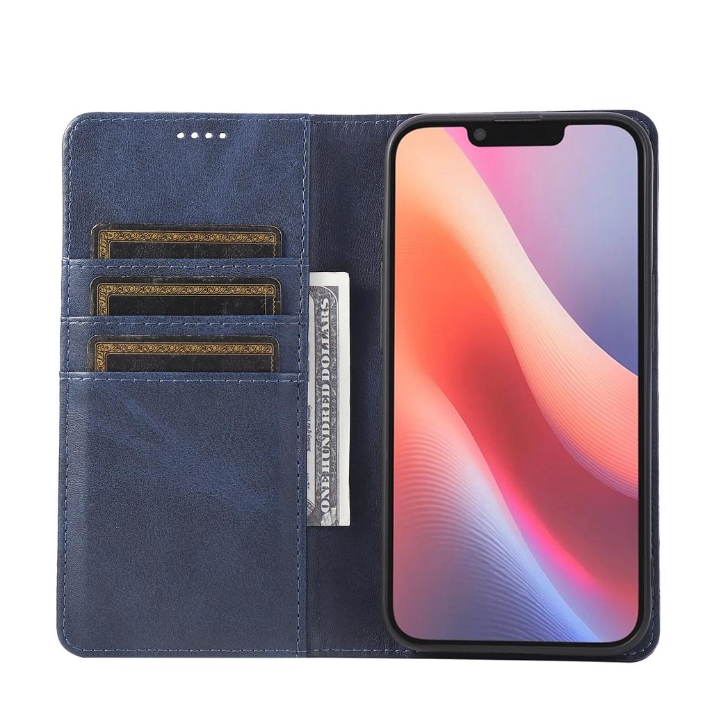 Etui na iPhone 16e z blokadą RFID, skórzany portfel na telefon z PU