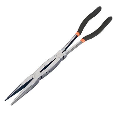 Bent Jaw And Straight Jaw Pliers Tooling Bent Jaw Pliers Cable Puller Ergonomic Design Fast Open Jaws Precision Tasks