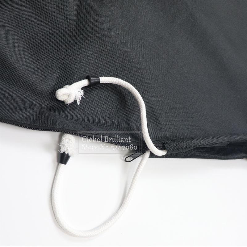 600D Boat Full Outboard Engine Motor Cover Protection Black For 6-225HP Motor Waterproof Anti-scratch Sunsh ade Dust-proof