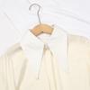 Detachable False Collar Girls Blouse Accessory for T-shirt Sweater Sweatshirt for Lady Girl Solid Color Collar