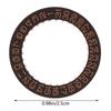 Watch Date Dial Fits Nh34-Nh35 Movement Black White Red Orange 3-Digit 6-Digit Automatic Mechanical Movt Day Date Dial Wheel