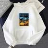 Japanese Anime AE86 Hoodie Initial D Graphic Sweatshirt Men O-Neck Long Sleeves Fashion Casual Drift Racing Women Clothing