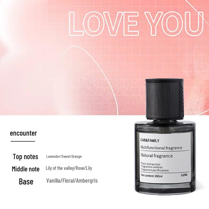 Luxury Car Flameless Air Freshener: Long-Lasting Scented Ornament and High-End Interior Purifier 160ml