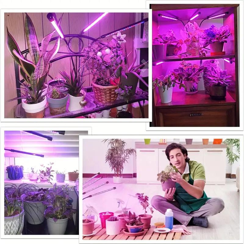 USB LED Grow Light Timed Full Spectrum For Plants Tent Greenhouse Hydroponics Growing System 9 Dimmable Flower Clip Phyto Lamp