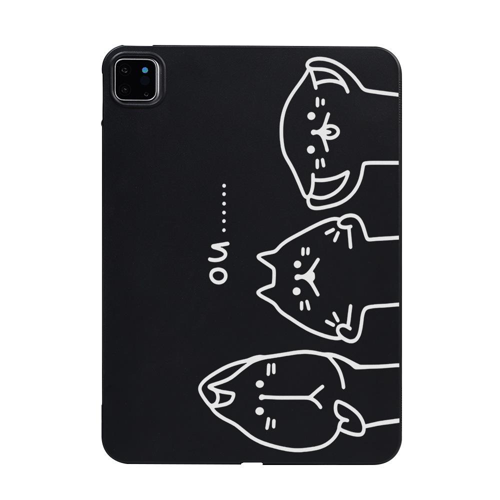 Funny cat for Apple iPad 10.5 inch protective case Xiaomi Pad 6 soft case Samsung Tab S7 light and thin