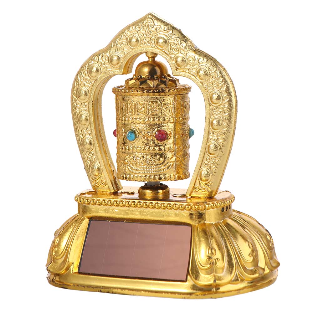 Solarenergie Solare Tibetische Gebetsmühle Sicherheitssymbol Tibetische Gebetsmühle Autozubehör