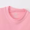 Champion Short Sleeve Pale with a Round Quick Antibacterial and Odor and Breathable Design with a Graphic Logo Print Women's T-Shirt, CW-CB327, Pink,