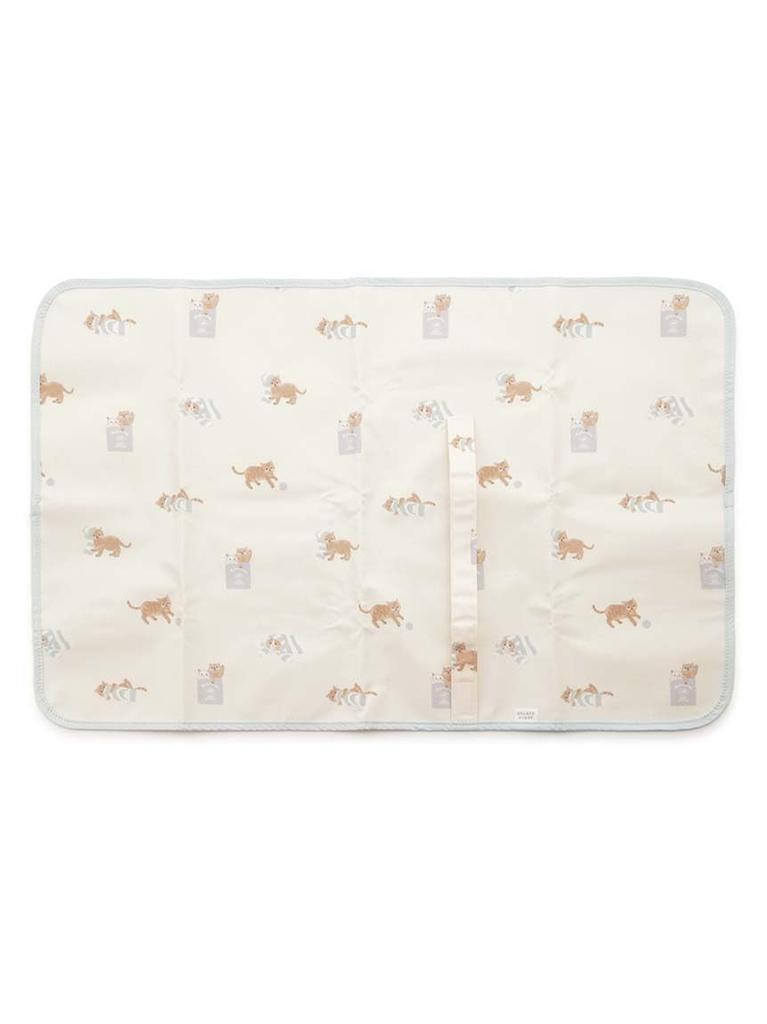 Playful Cat Pattern Diaper Sheet PBGG245711CRMF