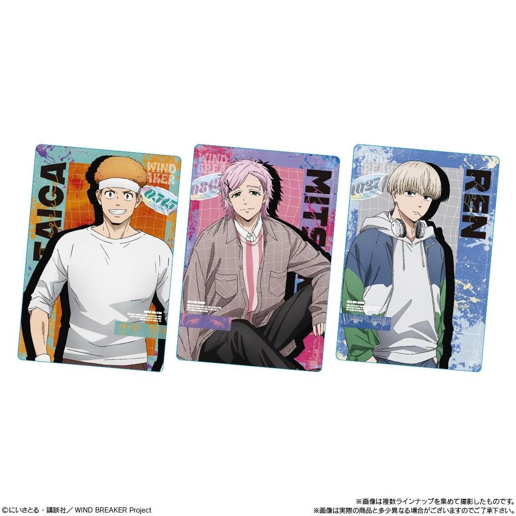 Bandai WIND BREAKER Wafers 2 Pieces In a (20 Box)