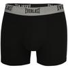 EVERLAST Men's Boxer Shorts Cotton Logo Black Set of 4
