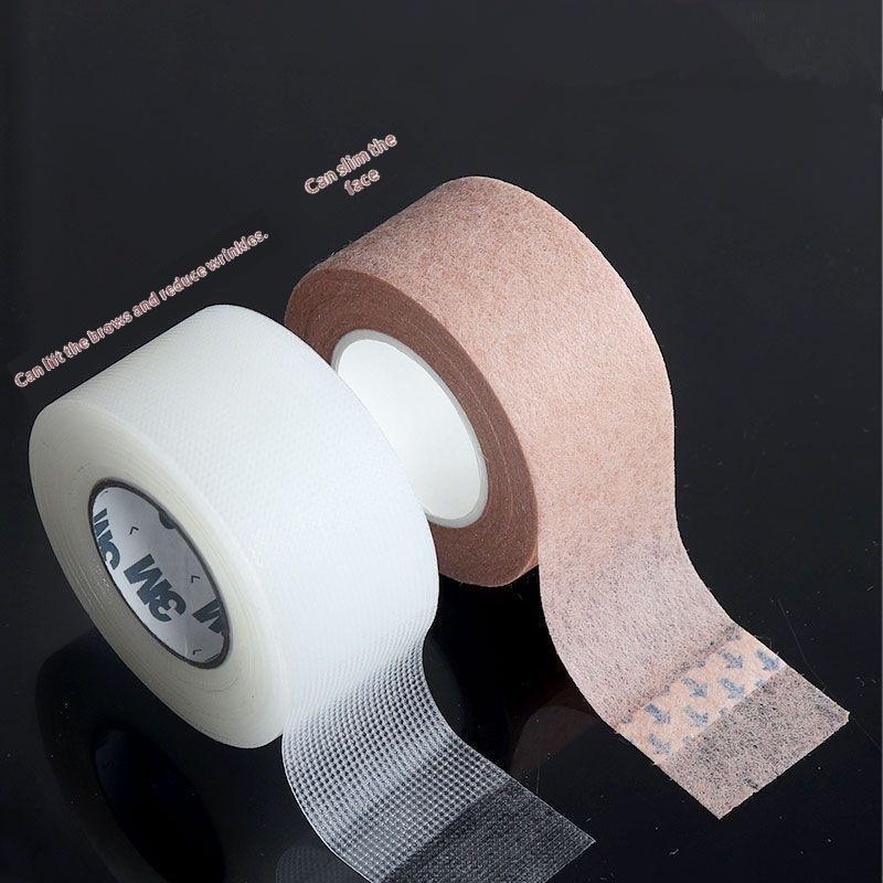 PE/Vliesstoff Gesichtsband Atmungsaktiv Professionelles Cosplay Make-up-Band Transparent Faltenlifting Doppellid-Band Make-up