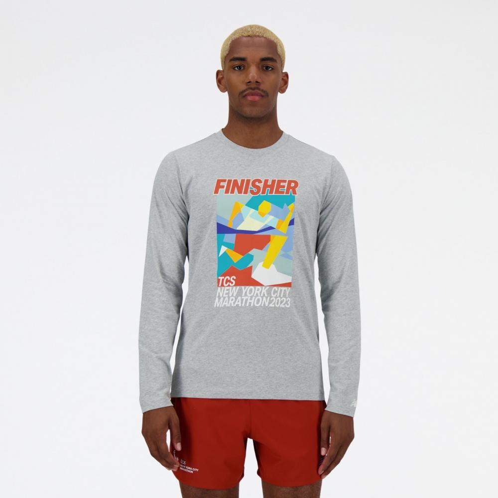 

New Balance NYC Marathon Finisher с графикой и длинным рукавом MT33612MAG XS