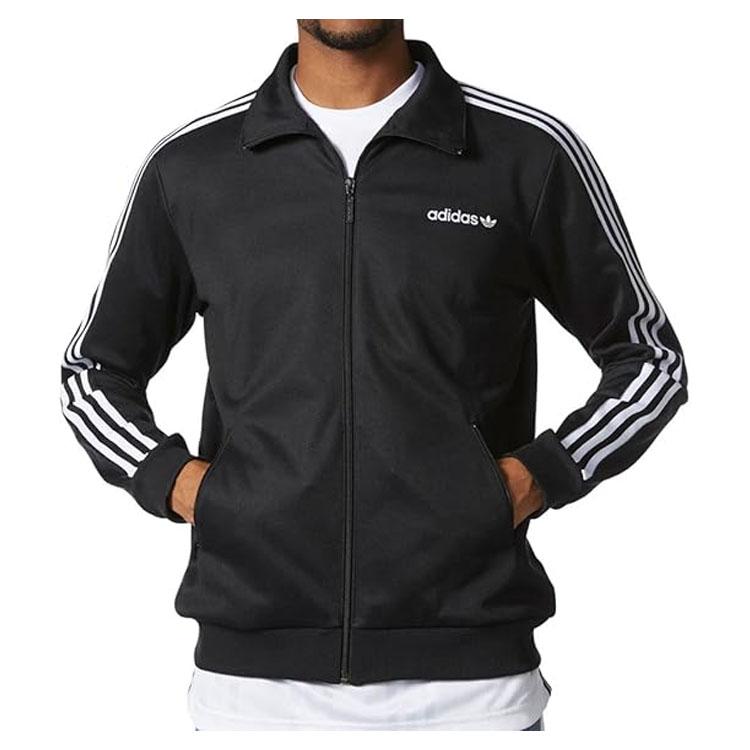 adidas Stehkragen Strickjacke Herren Oberbekleidung Schwarz DW4598