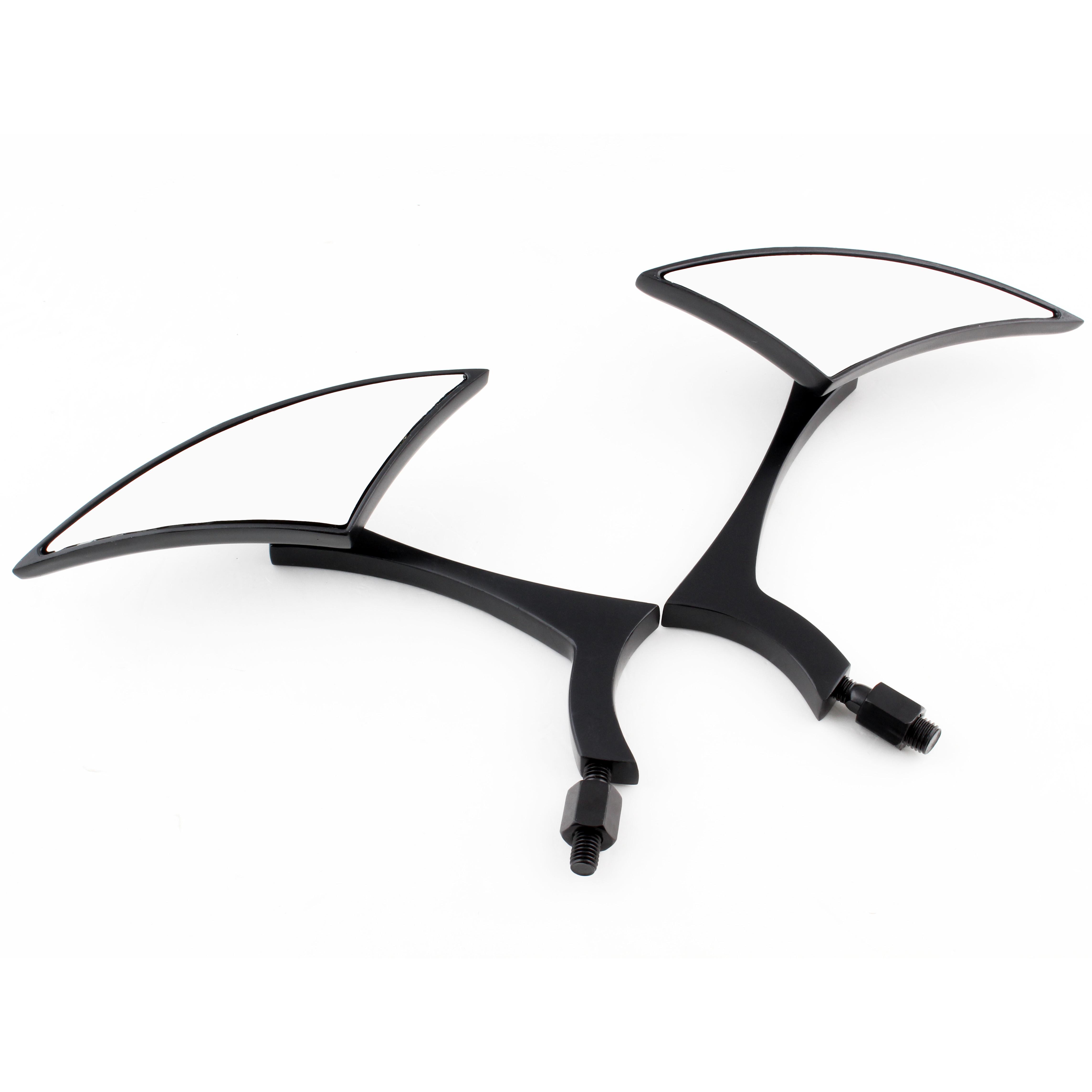 

M8 M10 мотоциклетные зеркала заднего вида для Harley Dyna Electra Glide Road Glide Sportster 883 1200 Softail вид сзади сбоку Black with M8 M10