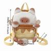 Cute Cat Plush Backpack Kawaii Student School Bag Harajuku Bread Cat Itabag  Birthday Gift
