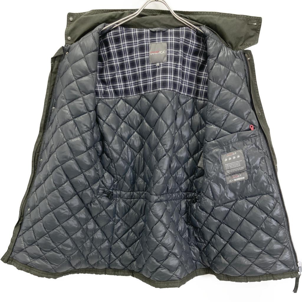 DUVETICA Olive Green Down Field Jacket Jacket 50 Olive greenUsed