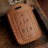 Car Key Case for GMC Canyon Sierra Yukon Chevrolet Silverado Colorado Tahoe Suburban Remote Leather Cover Shell Protector Holder
