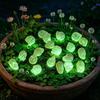 20Pcs Mini Skulls Small Skeleton Head Realistic Crafts Halloween Garden Bonsai Courtyard Flowerpot Decor