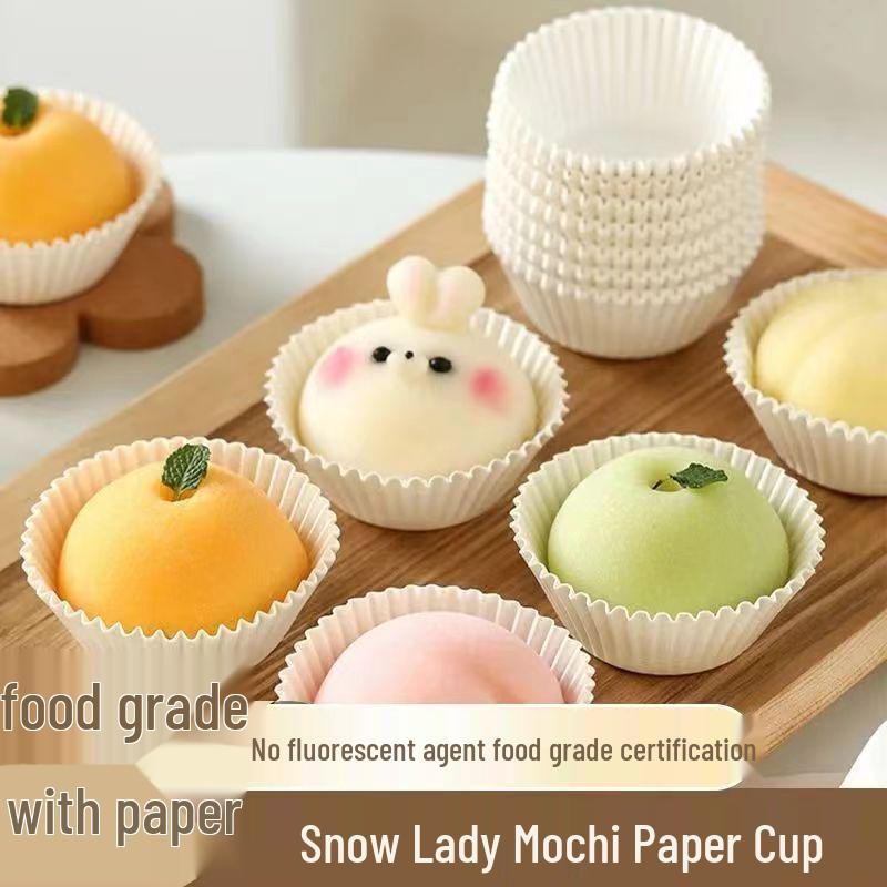 Snowy Niang Paper Holder: Cake Cup & Baking Mold