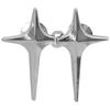 4pcs New Fashion Cross Star Waist Buckle Adjustable Pants Clips Waist Tightener No Sewing Metal Button Snaps for Jeans Decor