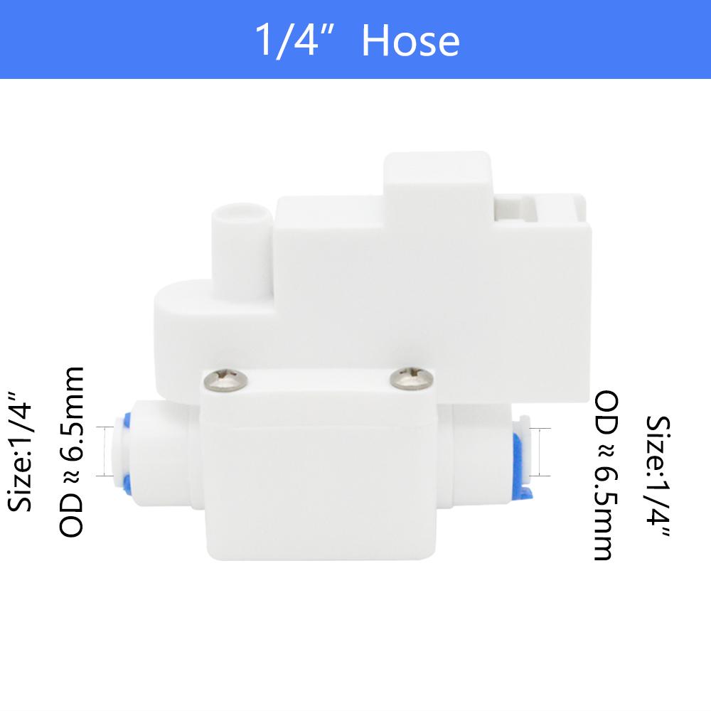 YQBS Hög Lågtrycksbrytare RO Vattentank 1/4" Ytterdiameter Slanganslutning För Omvänd Osmos System Vattenpump