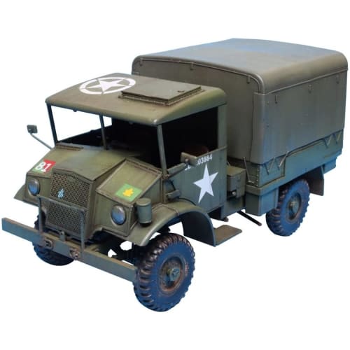 IBG 1/35 Scale British Chevrolet C15A Troop Carrier Truck, Type 12/13 Cab, Plastic Model Kit PB35037