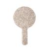 Shiny Love Heart Mirror Rhinestone Hand Cosmetic  Mirror Sweet Handheld Makeup Mirror  Girl