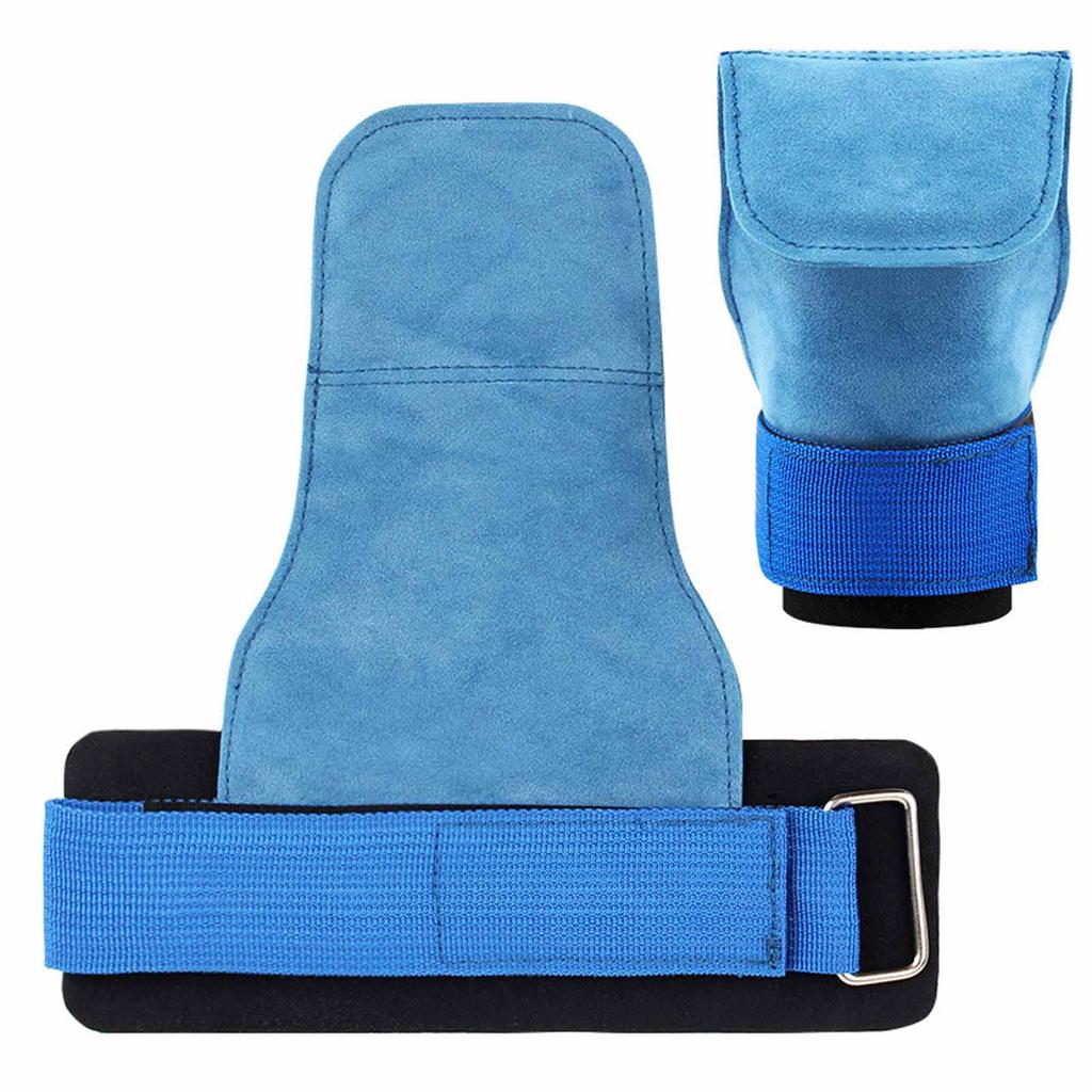 Leather Hand Guards for Weightlifting – Wrist Support Grip Straps for Pull-Ups, Deadlifts, Strength Training & Quantitative Workouts