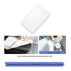 Black & White Silicone Armrest Cover for Tesla Model Y/3/YL – Scratch & Wear Resistant
