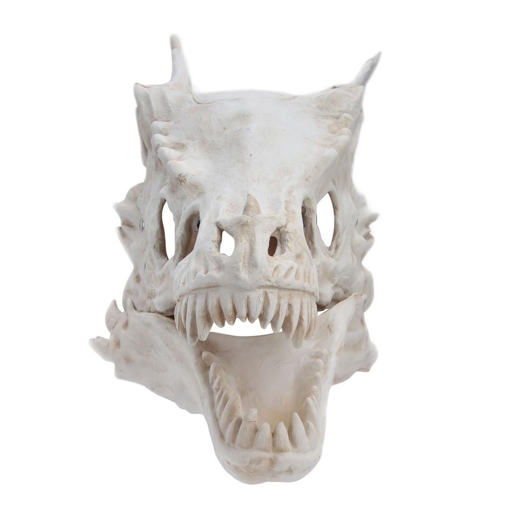 Latex Simulation Dinosaur Skull Mask Head Cover Halloween Costume Party Cosplay Props Decoration