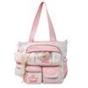 Schoolbag High value transparent pain bag High school junior high school students lightweight backpack New star primary school large capacity 