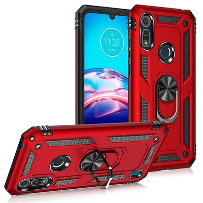 Pro Motorola Moto E5 E6 Plus E7 E7i Power 2021 Pouzdro Nárazuvzdorný magnetický kroužek Kryt držáku Pro Moto E6S E6i E 2020