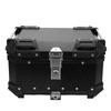 32L Motorcycle Top Box with Safety Lock Quick Release Universal Fit Water Resistant Motorcycle Trunk Luggage Top Case