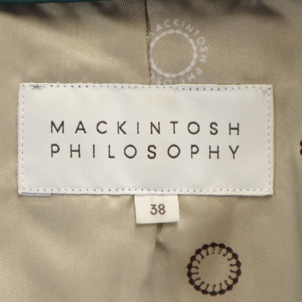 MACKINTOSH PHILOSOPHY Hergestellt in Japan von Sanyo Shokai Edelstahl Kragenmantel Herren Gebraucht