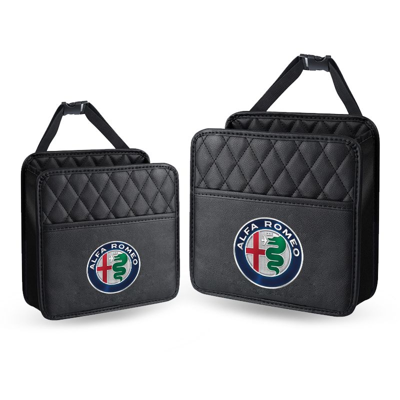 Multifunkční úložná taška do auta Kapsa na zadní stranu sedadla Závěsná Pro Alfa Romeo 147 159 Giulietta Giulia Mito Spider Alpha Opěrka hlavy