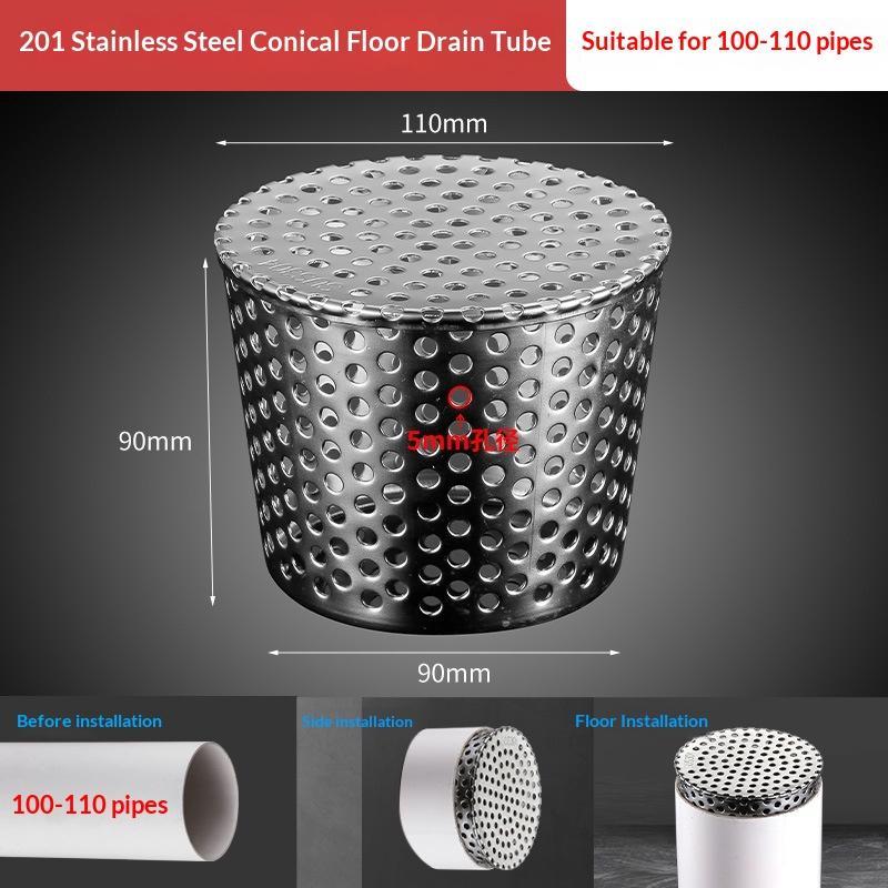 Rooftop Floor Drain Cover Anti Rodent Anti Blocking Outer Filter Screen 1Pcs Weather Resistant for Outdoor Drainage