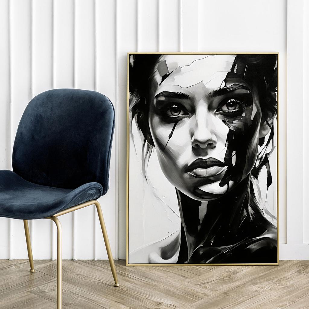 Poster Abstraction Portrait