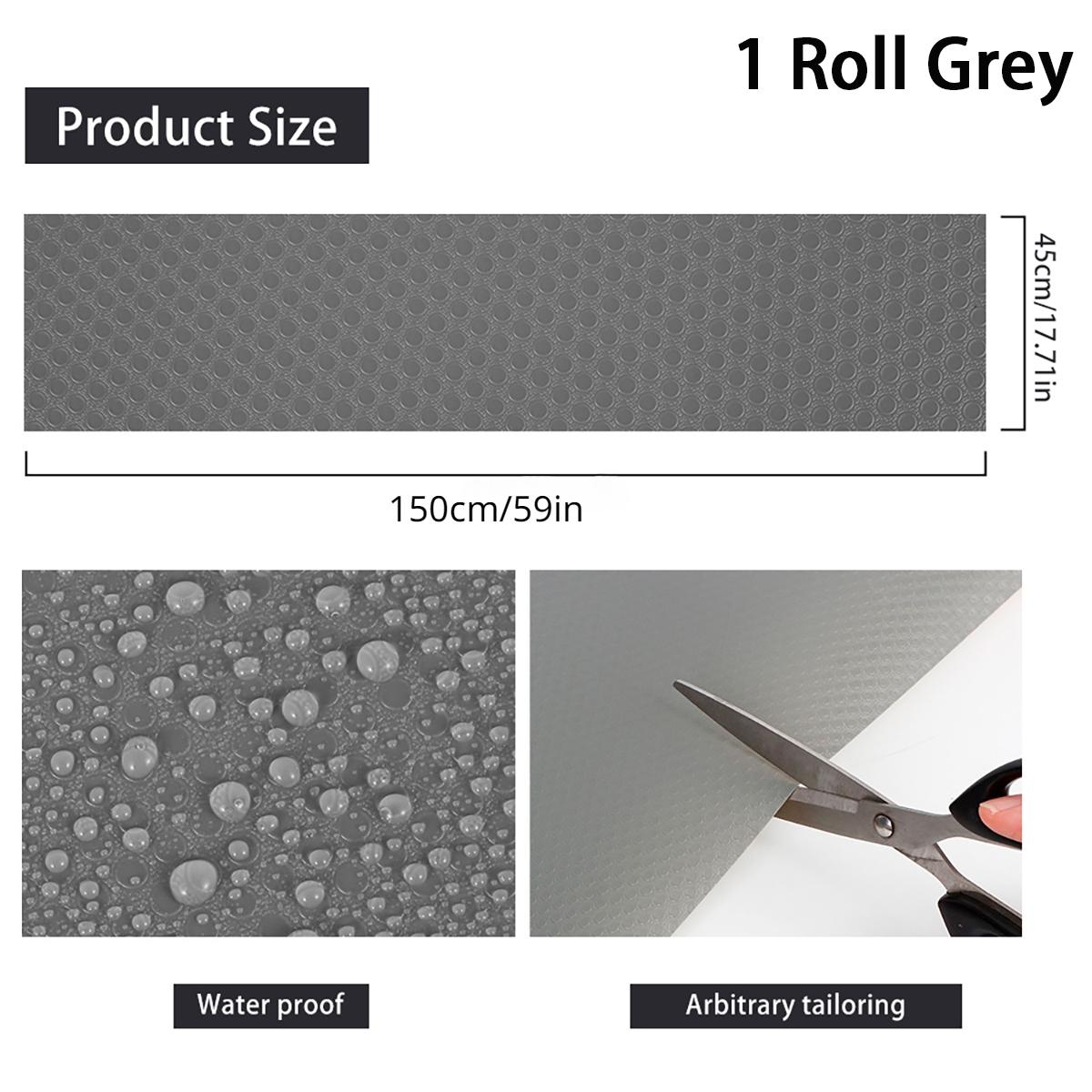 

45*150/450СМ Коврик для ящика Подкладки на полку шкафа Нескользящий Водонепроницаемый Салфетка для шкафа Накладка на стол Скатерть Утолщенный Маслостойкий Кухонные коврики