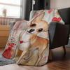 Flannel Blanket Cute Puppy Personalized Suitable for Children Blanket Digital Printing Blanket Source Manufacturer Approval
