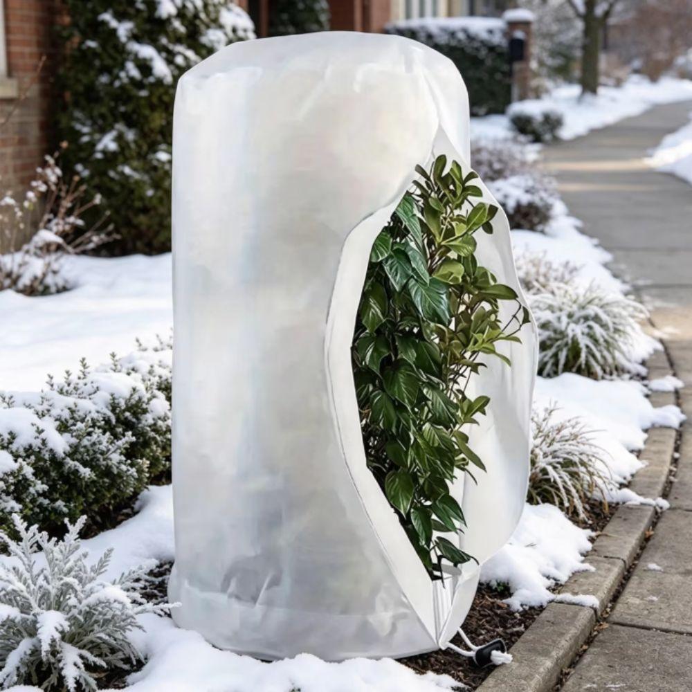 Non-Woven Fabric Plant Cover Extra Thick Garden Plant Protection Net Frost Protection