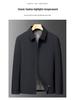 Men's Versatile Business Casual Lapel Jacket - Spring/Autumn 2026 High-End Executive Style for Middle-Aged Men