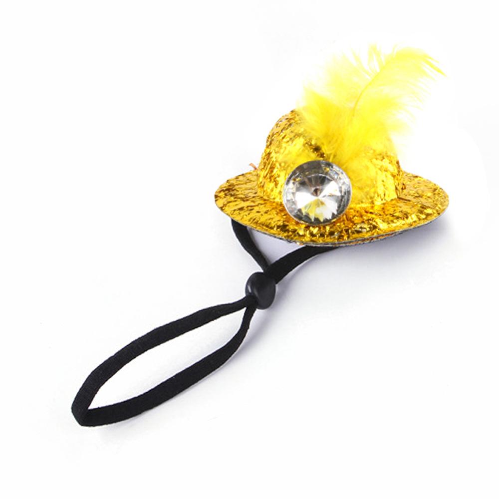 Pet hats, chicken hats, and chicken supplies are suitable for interesting hat accessories for small animals to dress up