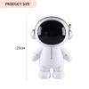 Astronaut Money Boxes Multifunctional with Light String Money Storage Box Portable Night Lamp Battery Powered for Children Gifts