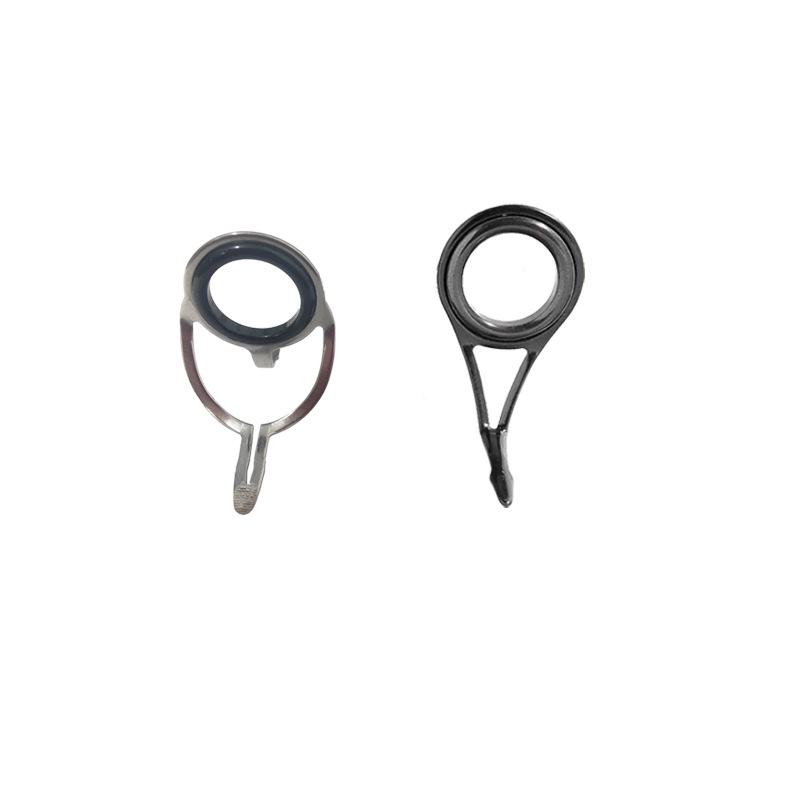 LTS 48pcs Ceramic Ring Rod Tip Guide Set (Sizes #4-30) for Repair and DIY Modifications.