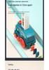 Automatic Little Train Domino Dispenser with Sound & Light - Educational Toy for Kids